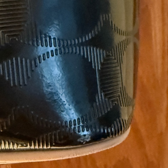 Coach Tote Black & Tan leather trim - Picture 9 of 12